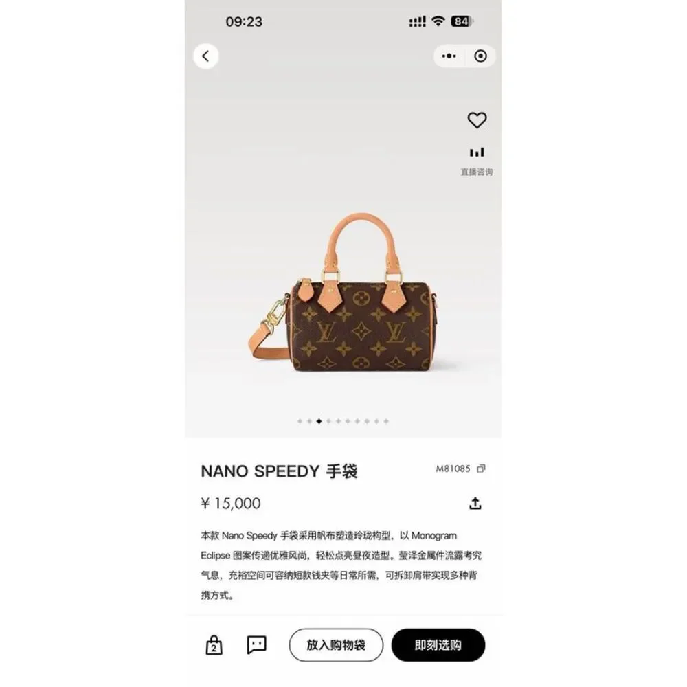 Louis Vuitton Women Pre-Loved Bag Brand New Condition